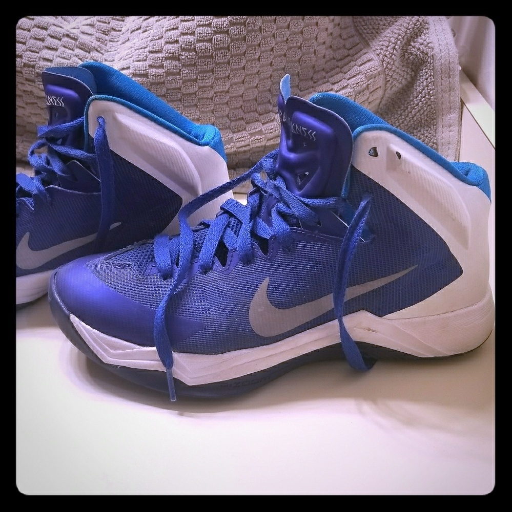 Nike Hyper Quickness Blue Mens 8.5